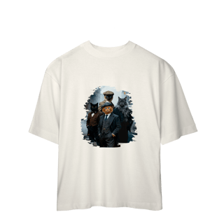 Nome do produto Camiseta Oversizad Peaky Cats