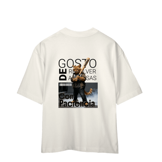 Nome do produto Camiseta Oversized - Amarelinho Paciente 