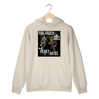 Nome do produto Moletom com Bolso - Ordem dos Peaky Gatos