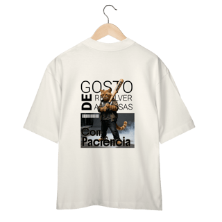 Nome do produto Camiseta Oversized - Amarelinho Paciente 