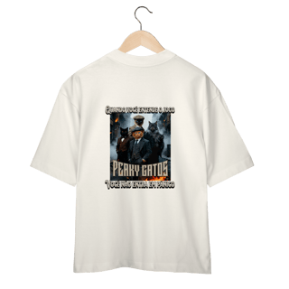 Nome do produto Camiseta Oversized -Peaky Gatos