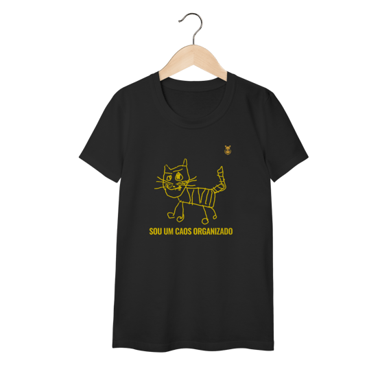 Baby Look Caos Organizado