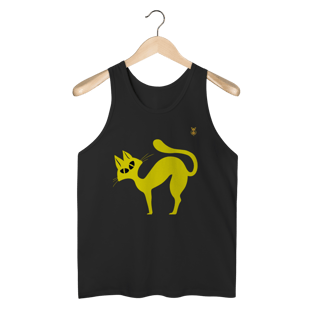 Regata Masculina Gato Curioso