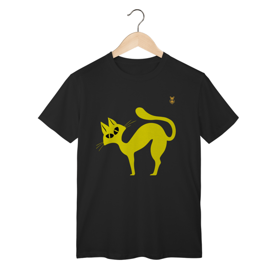 Camiseta Gato Curioso