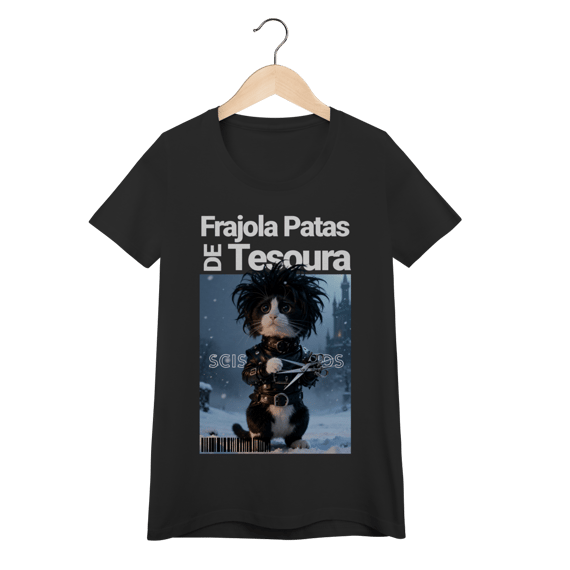 Baby Look - Frajola Mãos de Tesoura