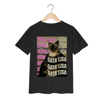 Camiseta Infantil - Gata Lisa