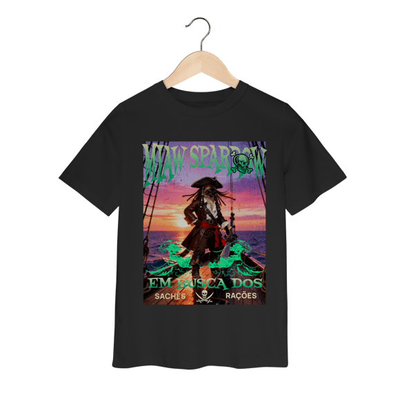 Camiseta Infantil - Miaw Sparrow