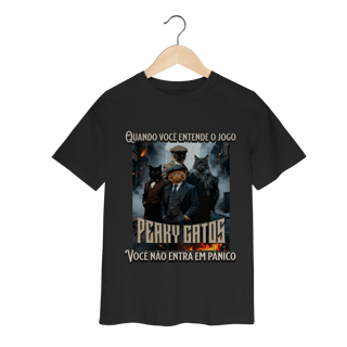 Camiseta Infantil - Peaky Gatos