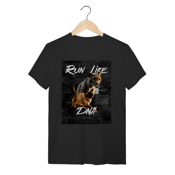 Camiseta Clássica - Run Like DNA