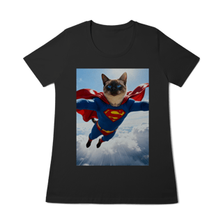 Nome do produto Baby Look - Super Cat