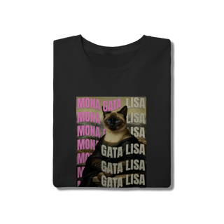 Nome do produto Camiseta Clássica - Gata Lisa