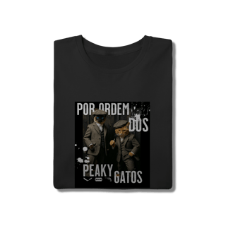 Nome do produto Camiseta Clássica - Ordem dos Peaky Gatos
