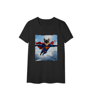 Nome do produto Baby Look - Super Cat