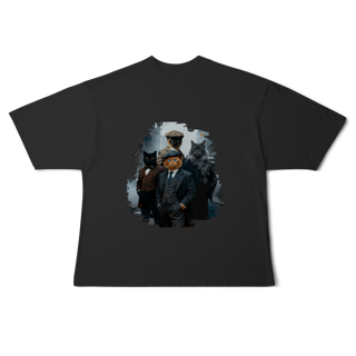 Nome do produto Camiseta Oversizad Peaky Cats