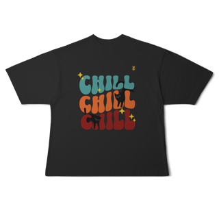 Nome do produto Camiseta Oversized Chill Cats