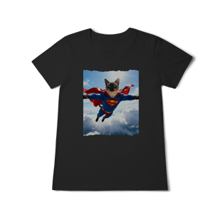 Nome do produto Baby Look - Super Cat