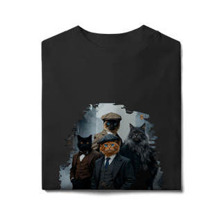 Nome do produto Camiseta Oversizad Peaky Cats