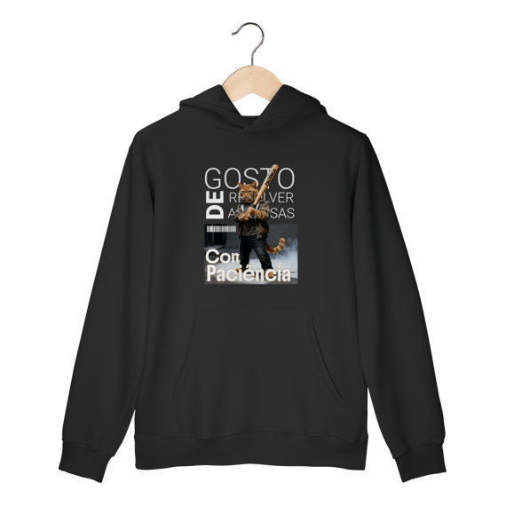 Moletom com Bolso - Amarelinho Paciente