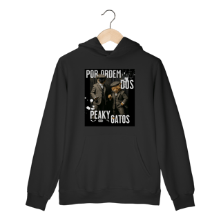 Nome do produto Moletom com Bolso - Ordem dos Peaky Gatos