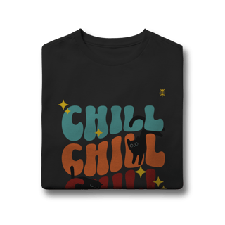 Nome do produto Camiseta Infantil Chill Cats 