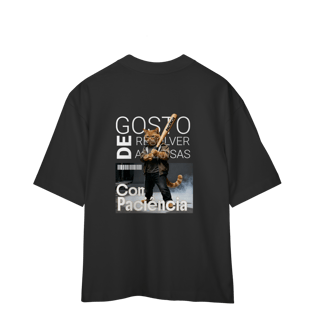 Nome do produto Camiseta Oversized - Amarelinho Paciente 