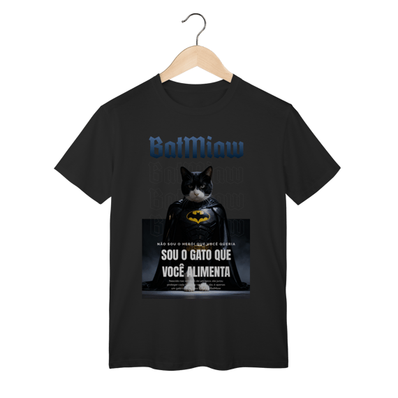 Camiseta Clássica - Batmiaw