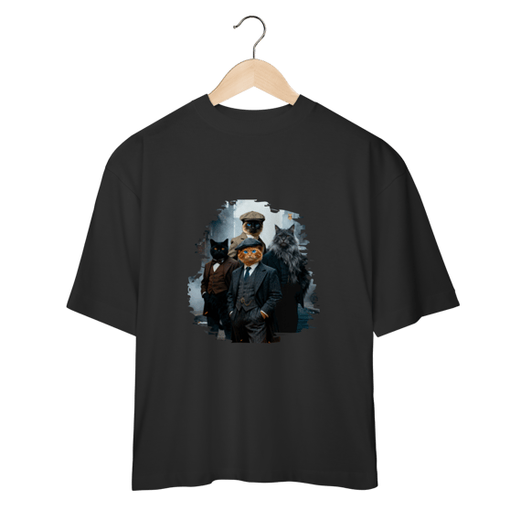 Camiseta Oversizad Peaky Cats