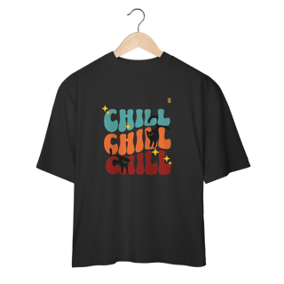 Nome do produto Camiseta Oversized Chill Cats