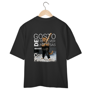 Nome do produto Camiseta Oversized - Amarelinho Paciente 