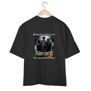 Nome do produto Camiseta Oversized -Peaky Gatos