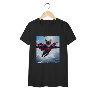 Nome do produto Baby Look - Super Cat