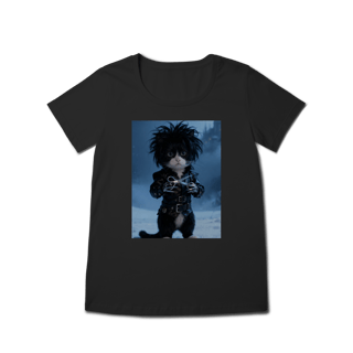 Nome do produto Baby Look - Frajola Mãos de Tesoura