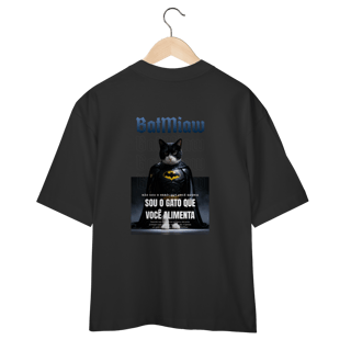 Camiseta Oversized - Batmiaw