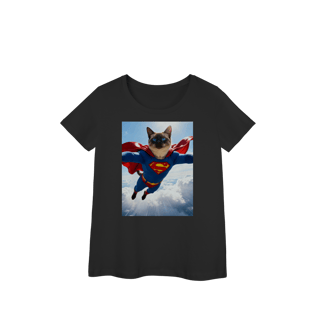 Nome do produto Baby look - Super Cat