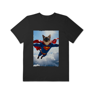 Nome do produto Camiseta Plus Size - Super Cat