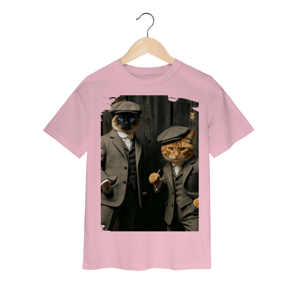 Camiseta Infantil Peaky Kikito e Amarelinho