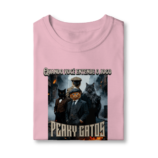 Nome do produto Camiseta Infantil - Peaky Gatos