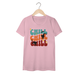 Nome do produto Baby Look - Chill Cats