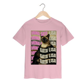 Nome do produto Camiseta Infantil - Gata Lisa