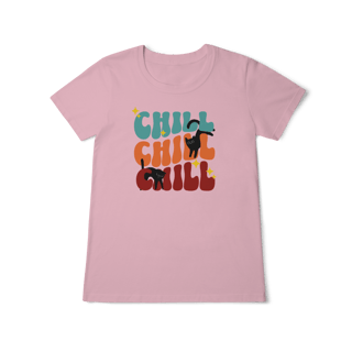 Nome do produto Baby Look - Chill Cats