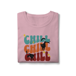 Nome do produto Baby Look - Chill Cats