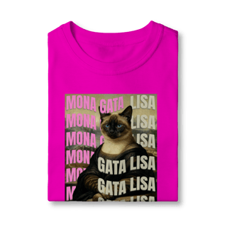 Nome do produto Camiseta Infantil - Gata Lisa