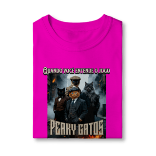 Nome do produto Camiseta Infantil - Peaky Gatos