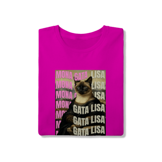 Nome do produto Camiseta Clássica - Gata Lisa