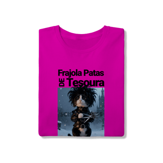 Nome do produto Camiseta clássica - Frajola mãos de Tesoura
