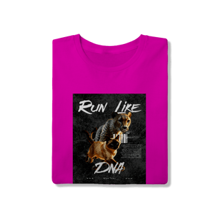 Nome do produto Camiseta Clássica - Run Like DNA