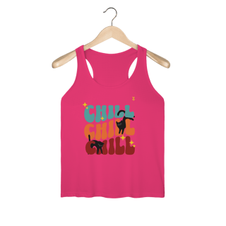 Nome do produto Regata Feminina Chill Cats