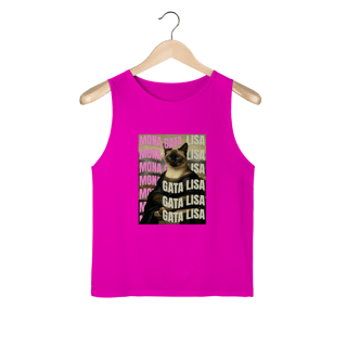 Nome do produto Regata Masculina - Gata Lisa