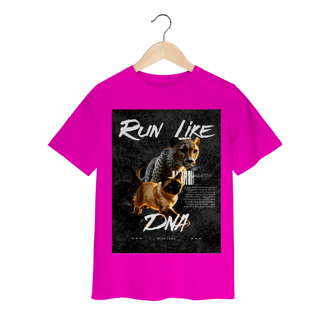 Nome do produto Camiseta Infantil - Run Like DNA