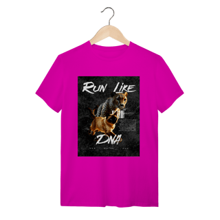 Nome do produto Camiseta Clássica - Run Like DNA